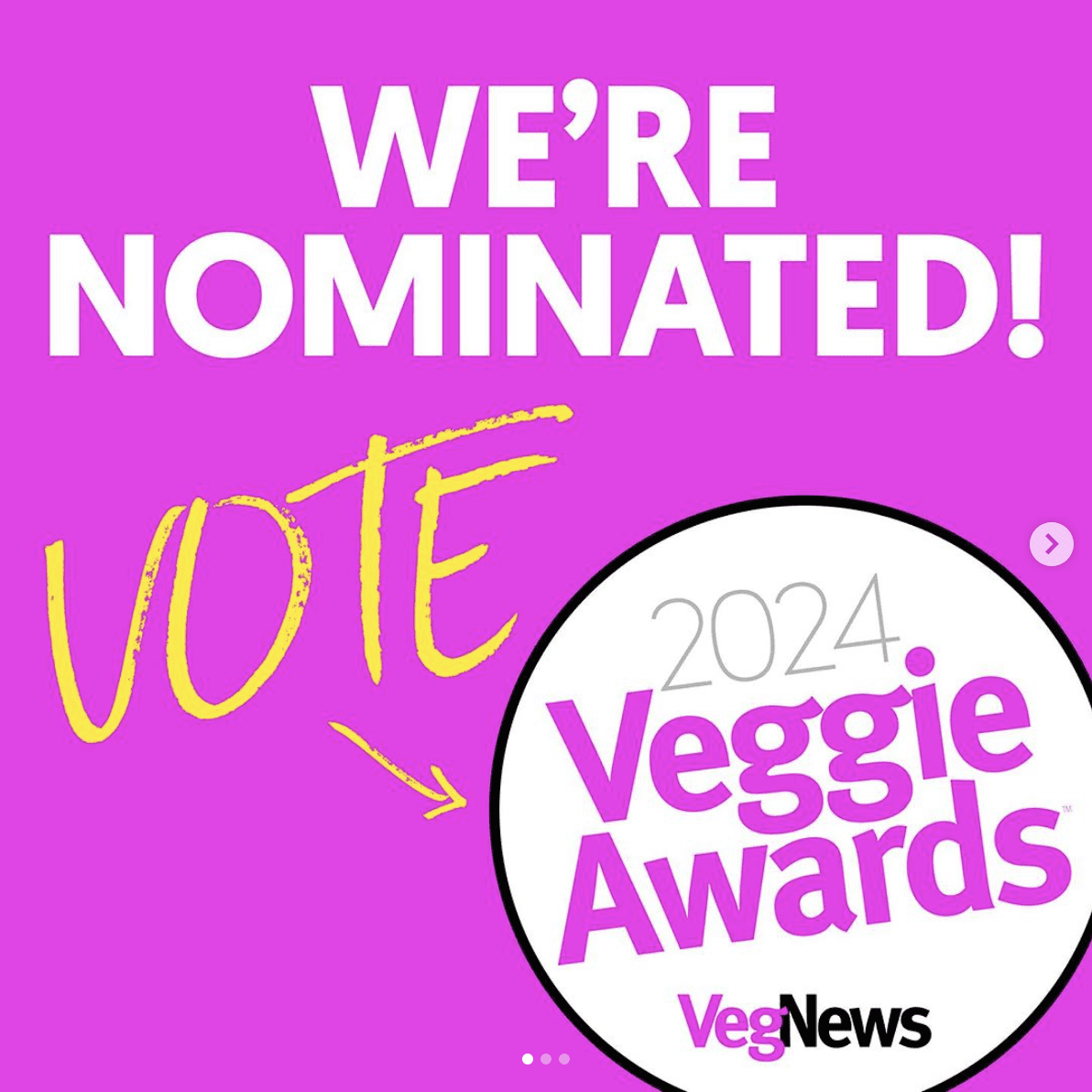 Vote in the 2024 Veggie Awards